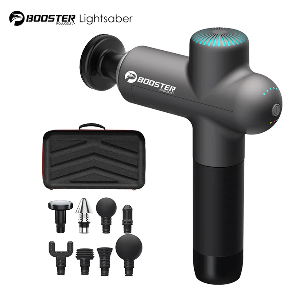 Health Wellness Fitness - Booster Massage Gun Electric Neck Massager