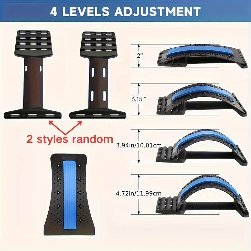 3-Level Back Stretcher Posture - Health Wellness Fitness review and price