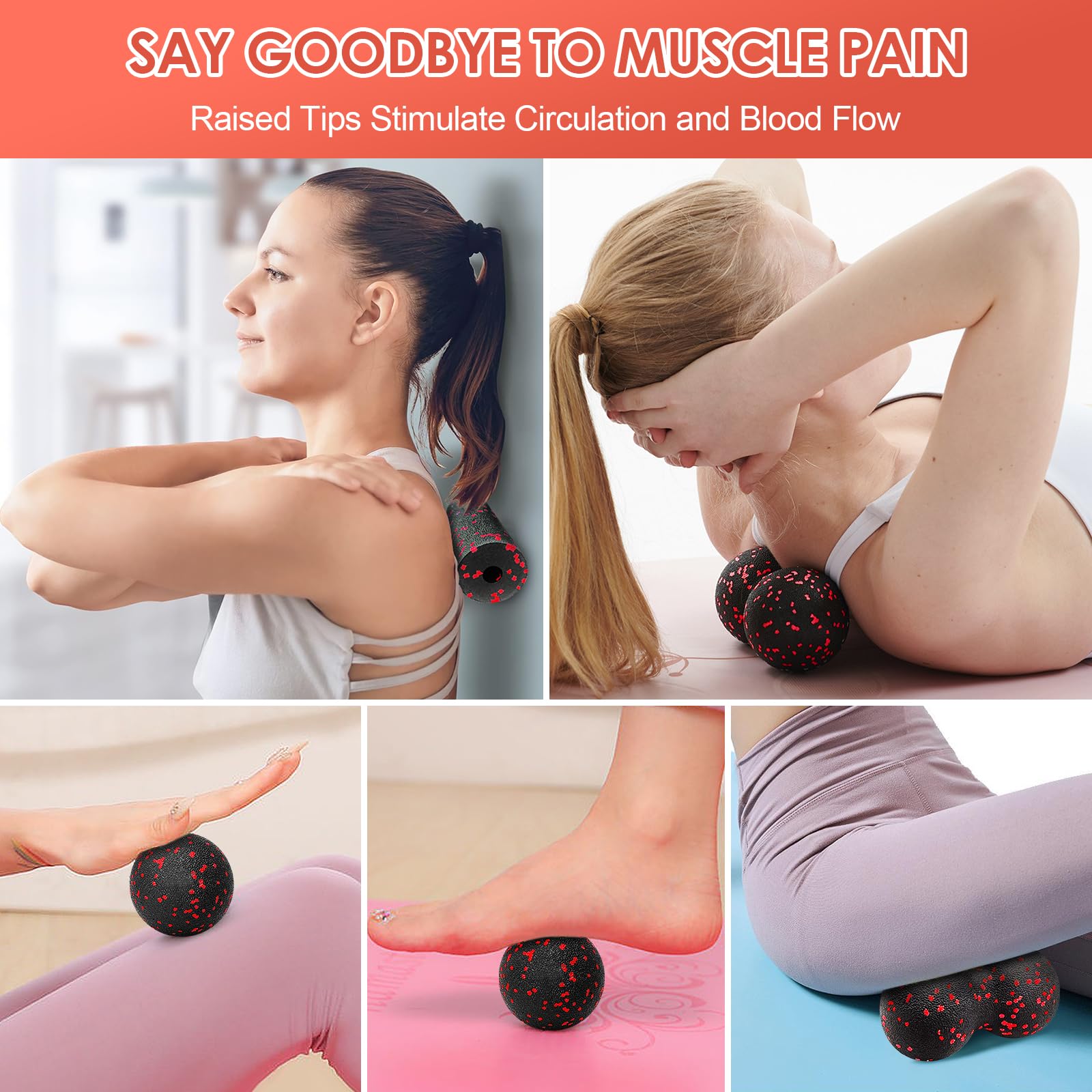 Hollow Yoga Roller Massage Pea - Health Wellness Fitness review and price
