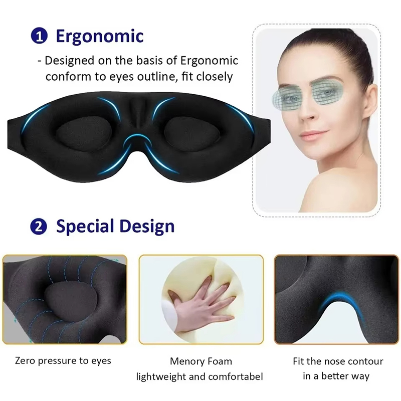 Weighted Eye Mask for Sleeping - Sleep Eye Mask 3D review and price