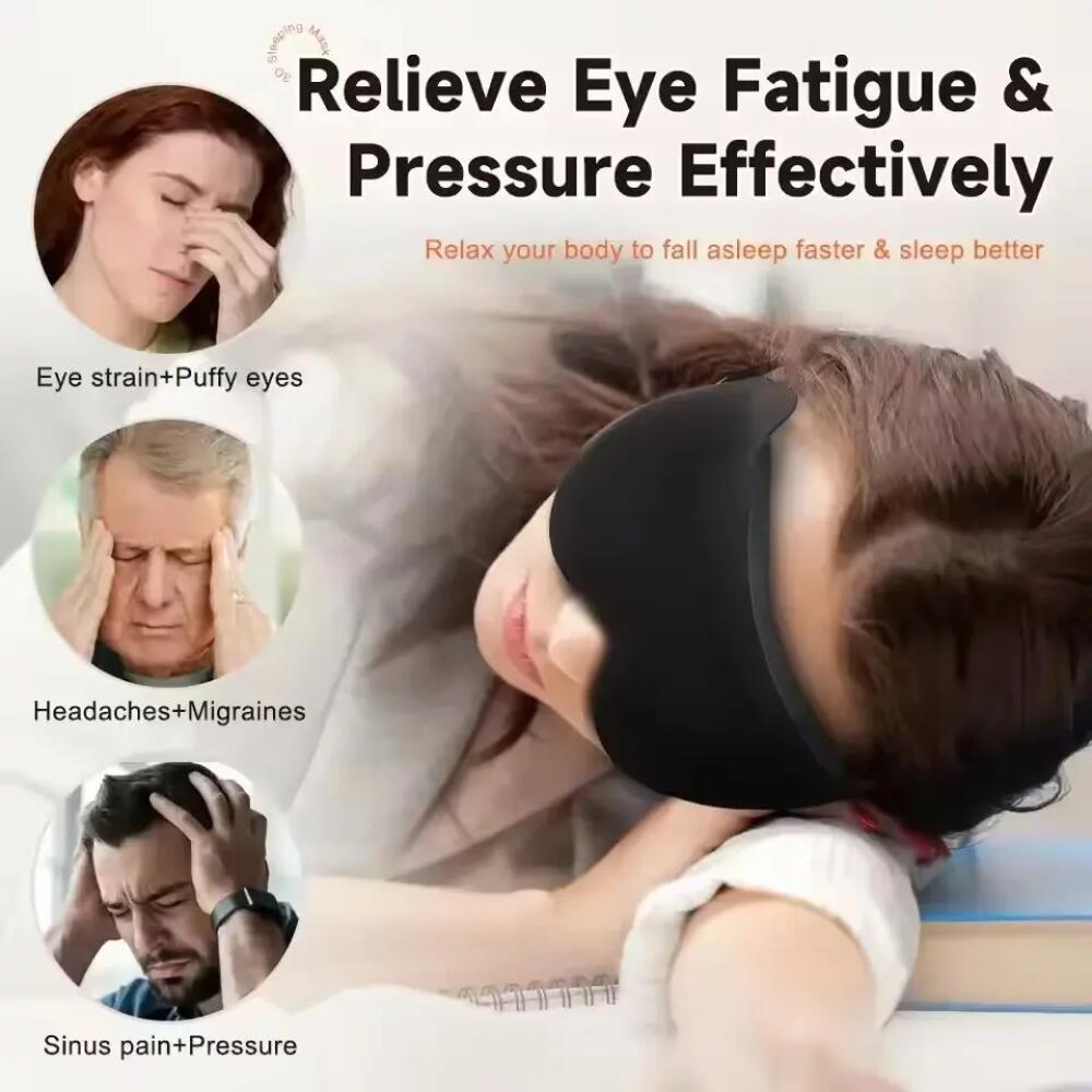 New 3D Sleep Eye Mask Stereosc - Sleep Eye Mask 3D review and price