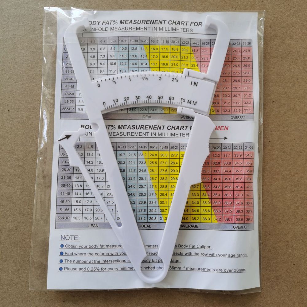 Fitness Body Fat Caliper Accur - Health Wellness Training review and price