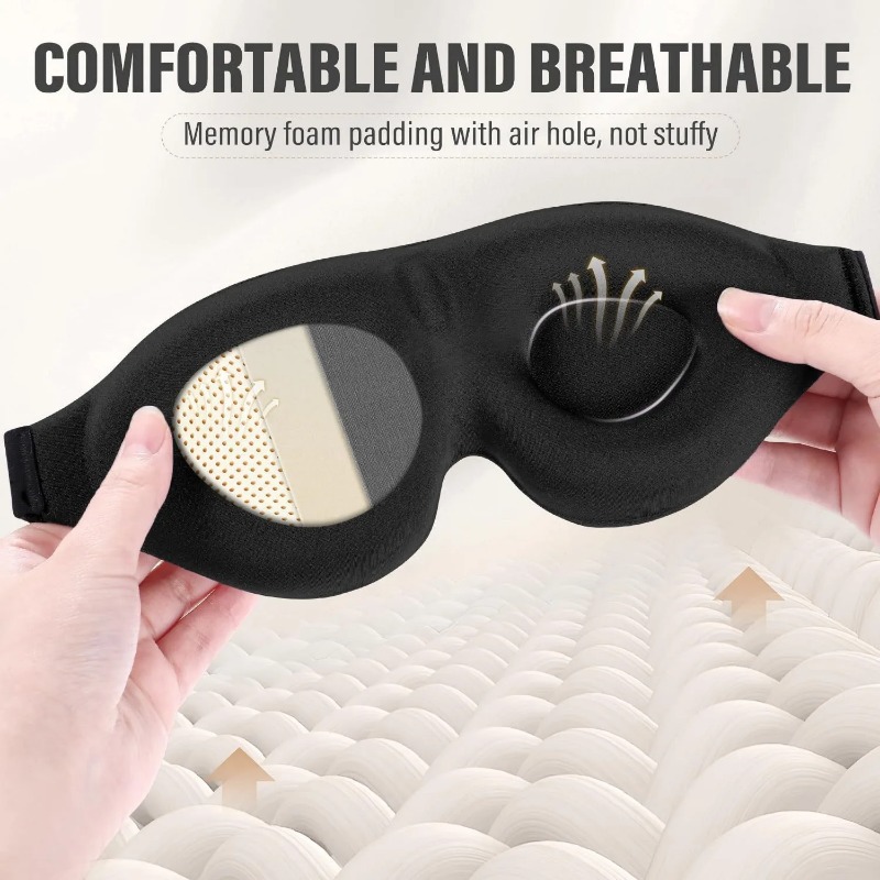 3D Stereo Sleep Mask Breathabl - Sleep Eye Mask 3D review and price