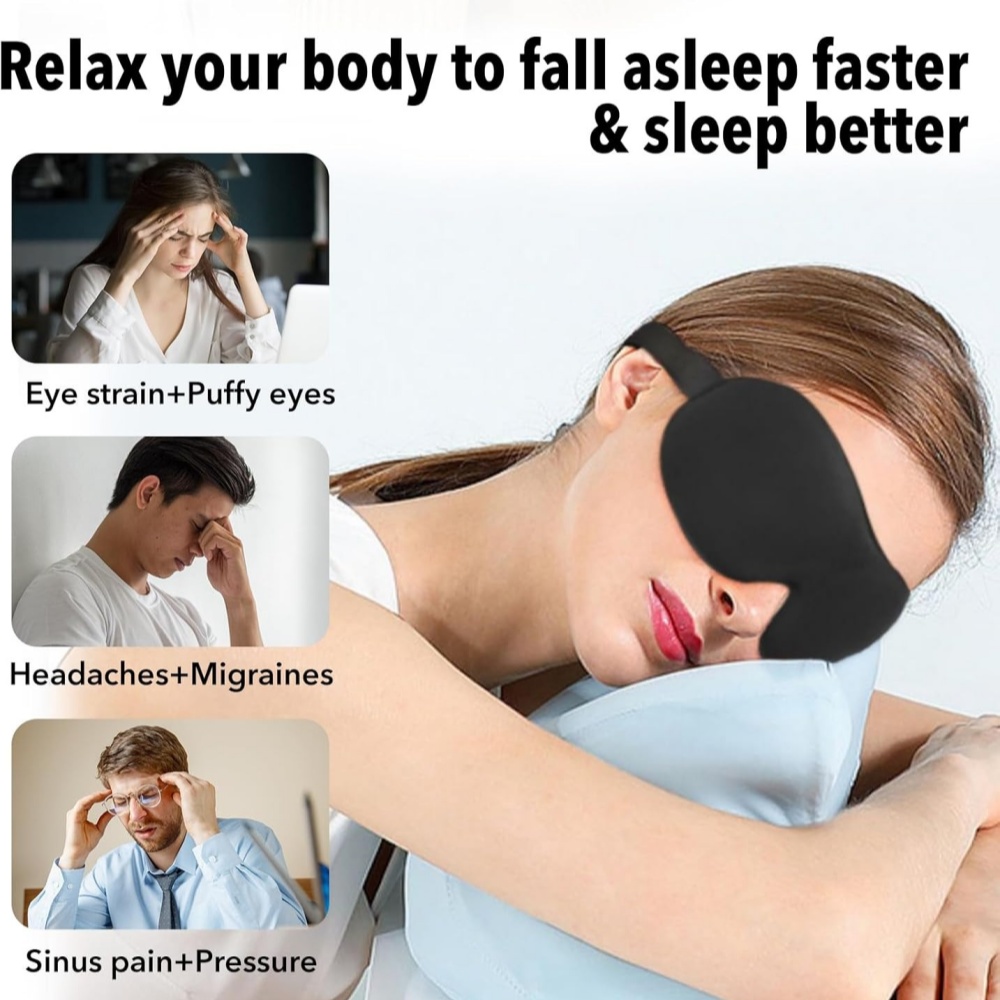 3D Sleep Mask Blindfold Sleepi - Sleep Eye Mask 3D review and price