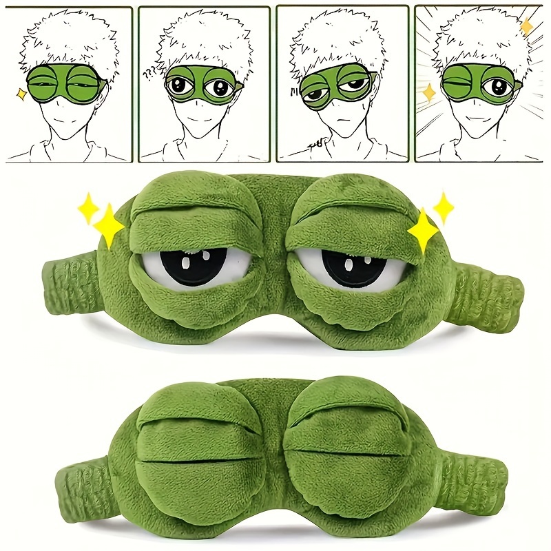 Sleep Eye Mask 3D Cute Frog Fu - Sleep Eye Mask 3D review and price