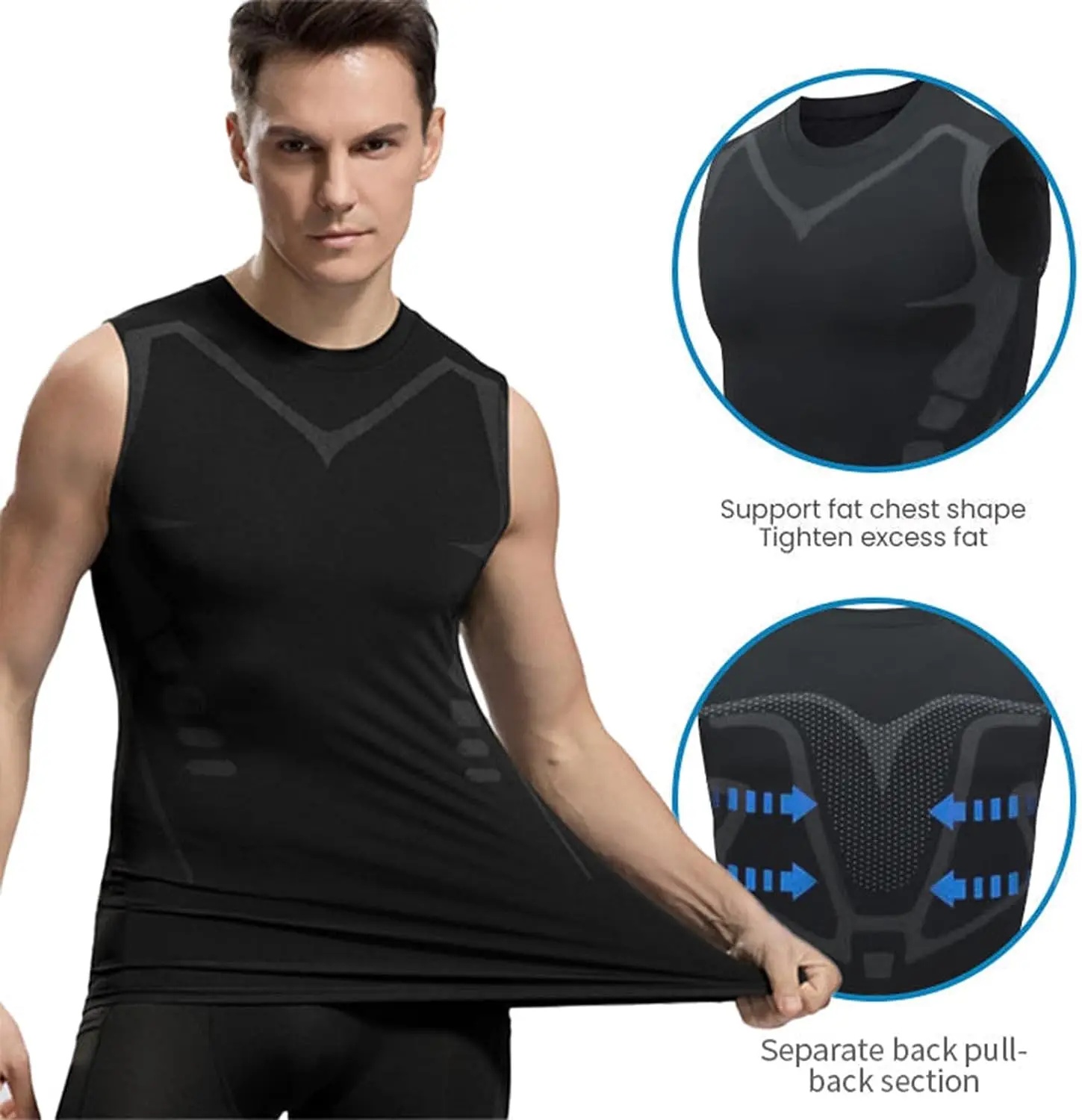 Compression Tank Top Mens Gym  - Health Wellness Fitness review and price