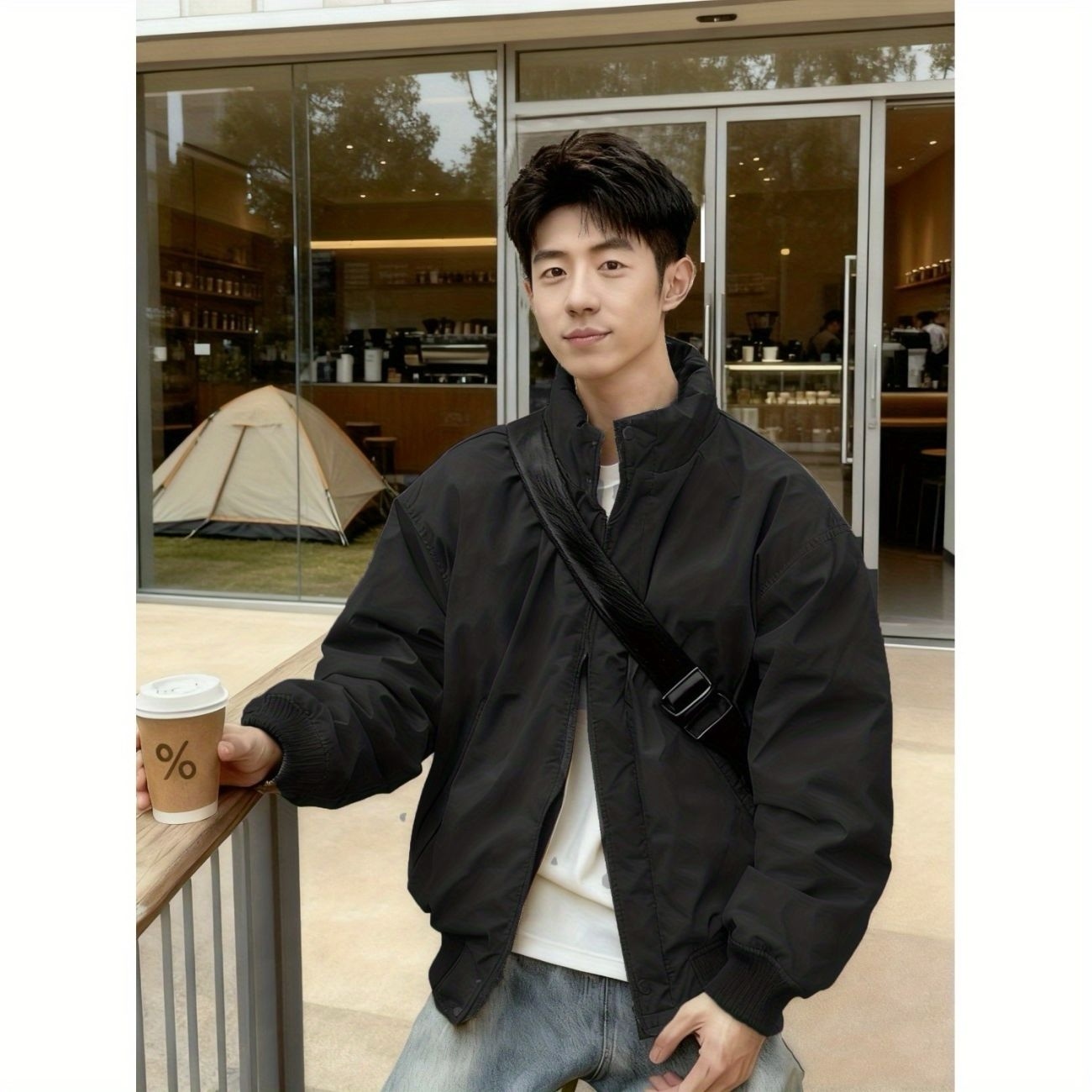 Mens Jacket Man Outdoor Coats  - Health Wellness Training review and price
